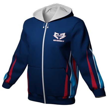 Hoodie Full Zip - Sublimated 