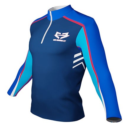 Jacket - Quarter Zip (Lightweight - Athletic Fit) - Sublimated