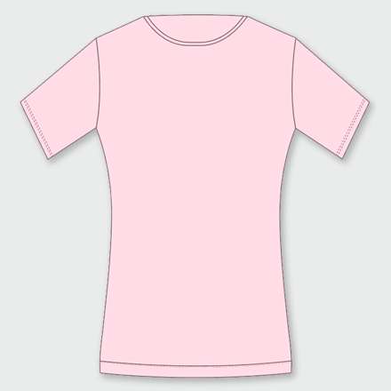 Shirt SS Women's Cut - Printed (Dri-Fit)